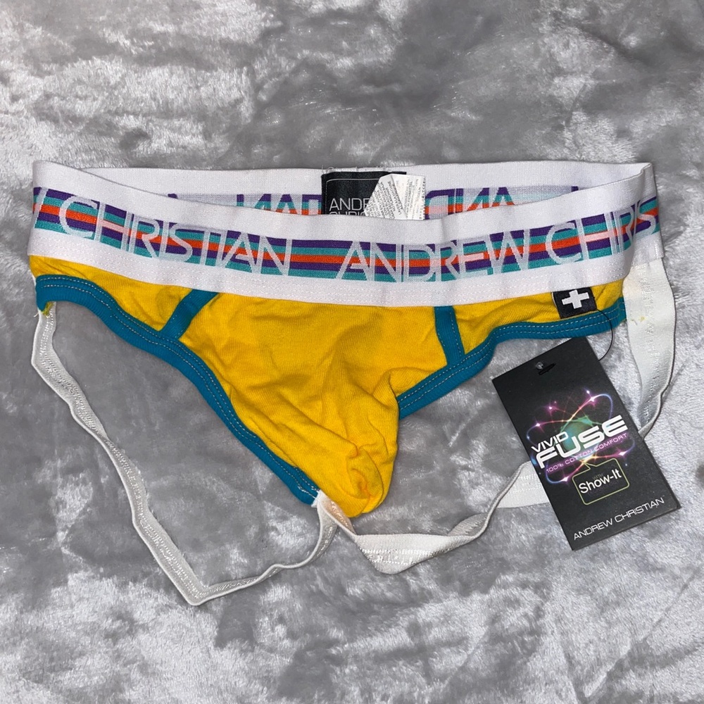 Andrew Christain underwear never worn